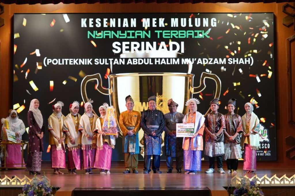 POLIMAS rangkul Anugerah Nyanyian Terbaik Pertandingan Mek Mulung JIWAKU 2025