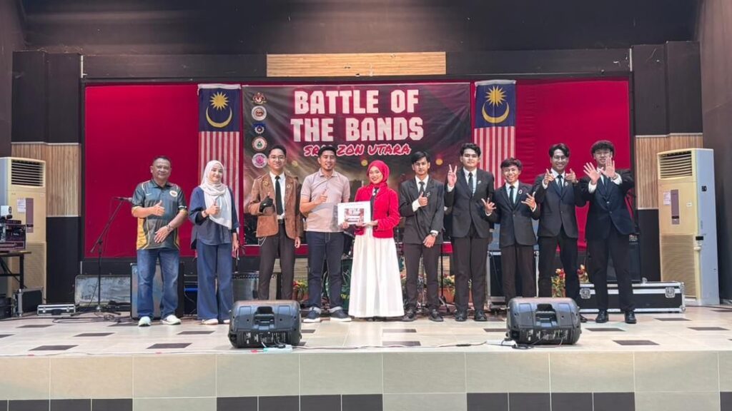 Senimas Band POLIMAS juara Battle of The Band Sekretariat Rakan Muda Zon Utara