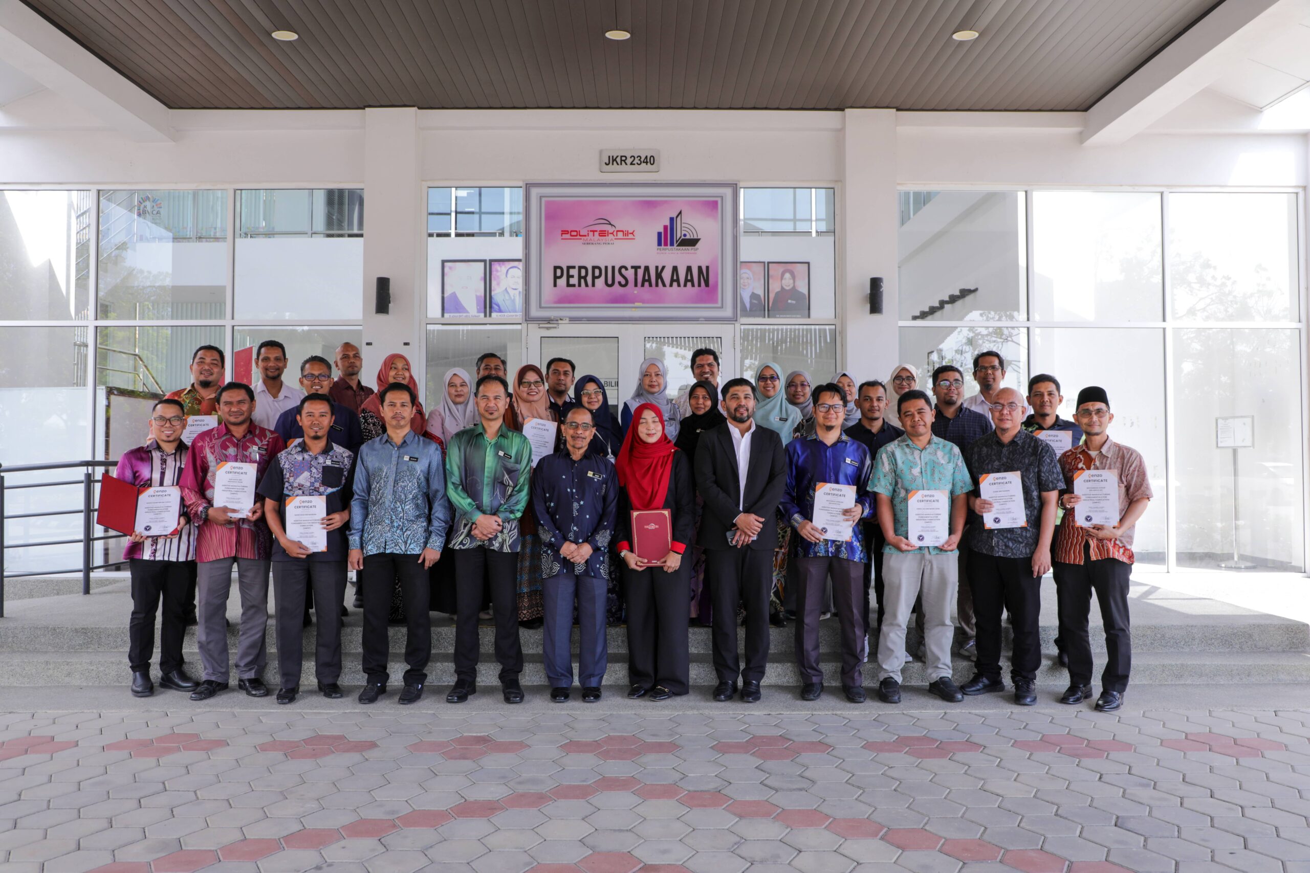 PSP Perkasa TVET Melalui Kerjasama Industri Percetakan 3D