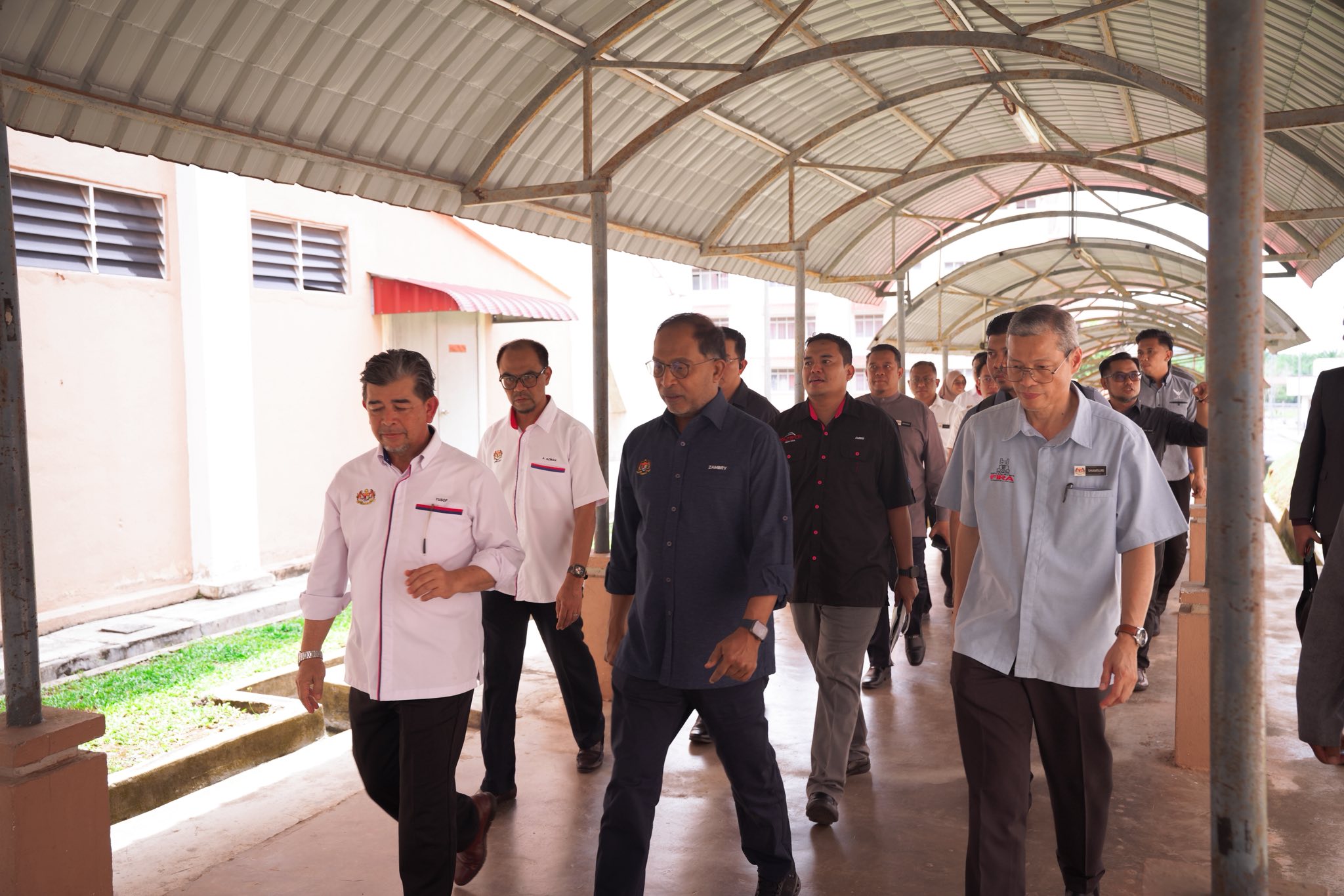 Menteri Pendidikan Tinggi tinjau pembangunan PMS, cermin keprihatinan  KPT terhadap POLYCC