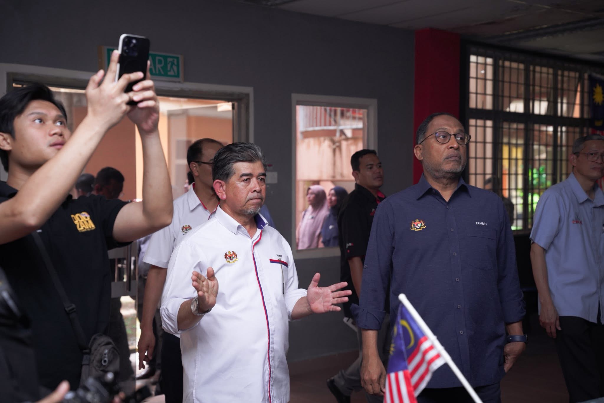 Menteri KPT tinjau fasiliti PMS, umum peruntukan tambahan baik pulih