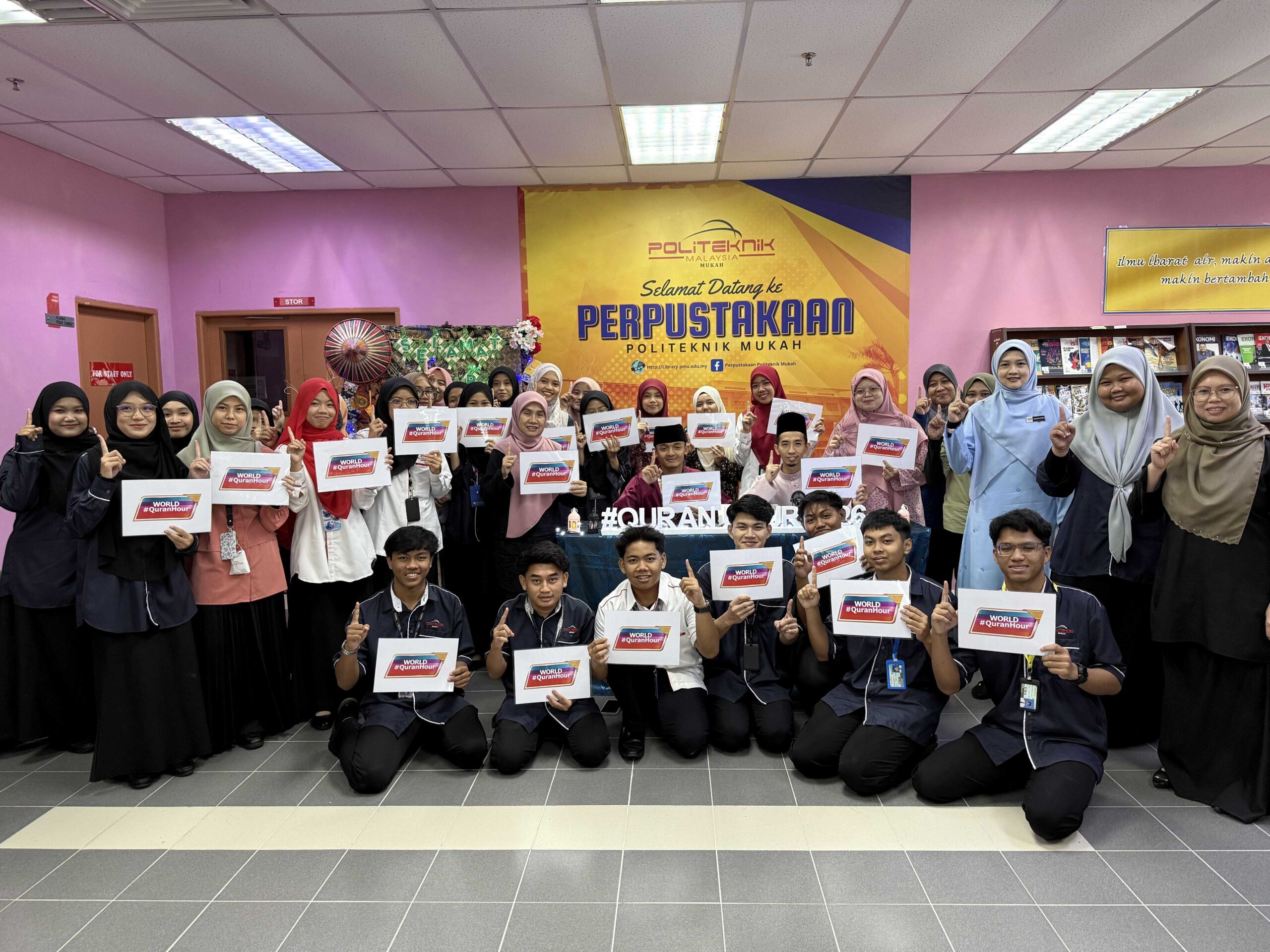 Program #QuranHour peringkat Politeknik Mukah semai penghayatan Al-Quran
