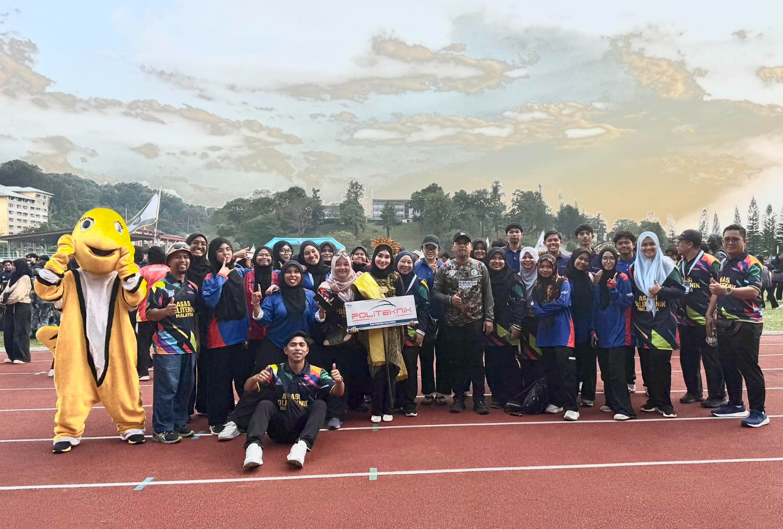 ​ “Semarak asasi, gempur prestasi”, ​ 19 atlet PUO wakili politeknik Malaysia ke UPNM