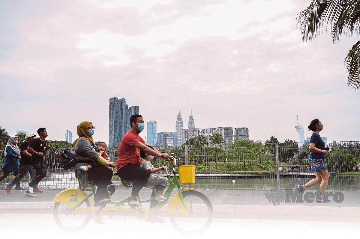 Gaya hidup sihat suis nyalakan kesejahteraan