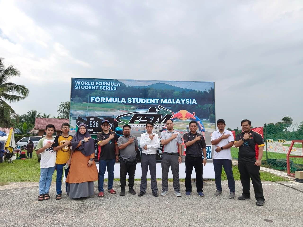 Pengiktirafan wakil Politeknik Muadzam Shah di Formula Student Malaysia 2026