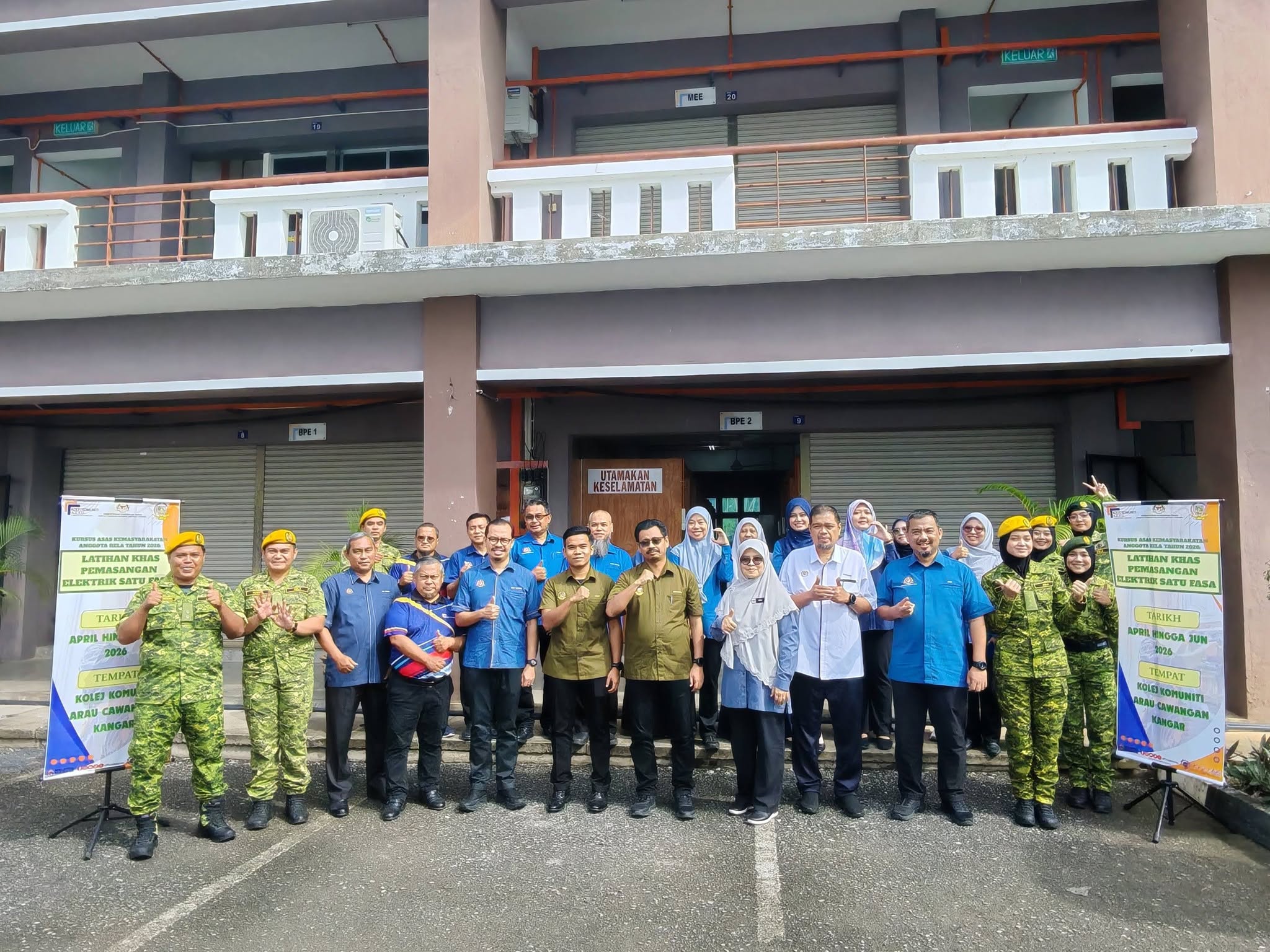 Sinergi KKA dan RELA Cipta Sejarah, Perkasa Anggota dengan Kemahiran Elektrik Satu Fasa