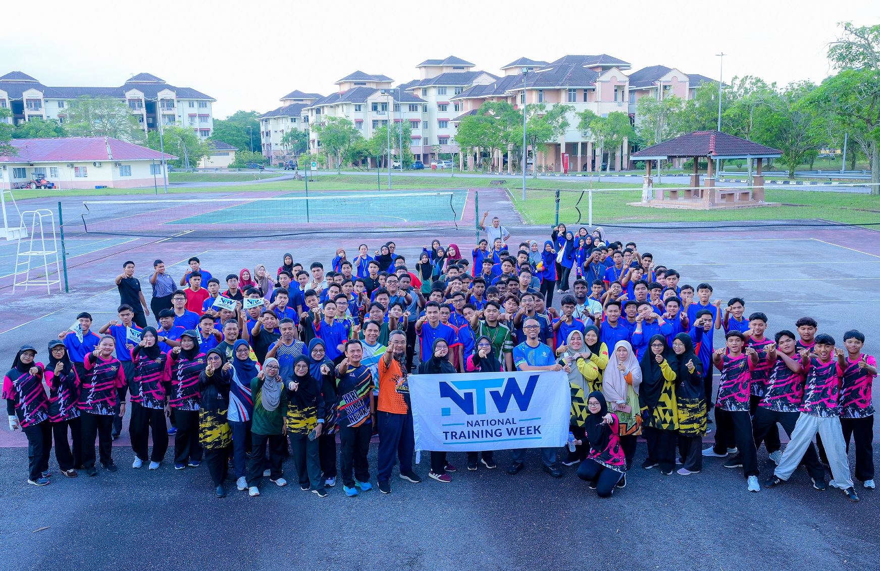 PTSB hayati gaya hidup aktif sempena National Training Week (NTW) 2026