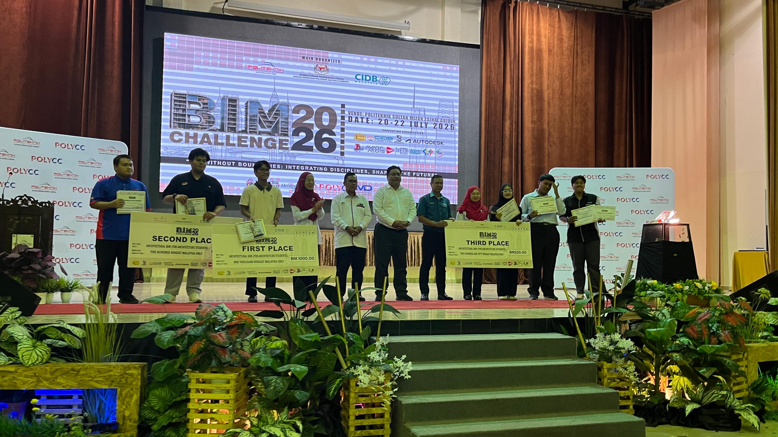 BIM Challenge 2026: Pelajar PUO sapu bersih podium