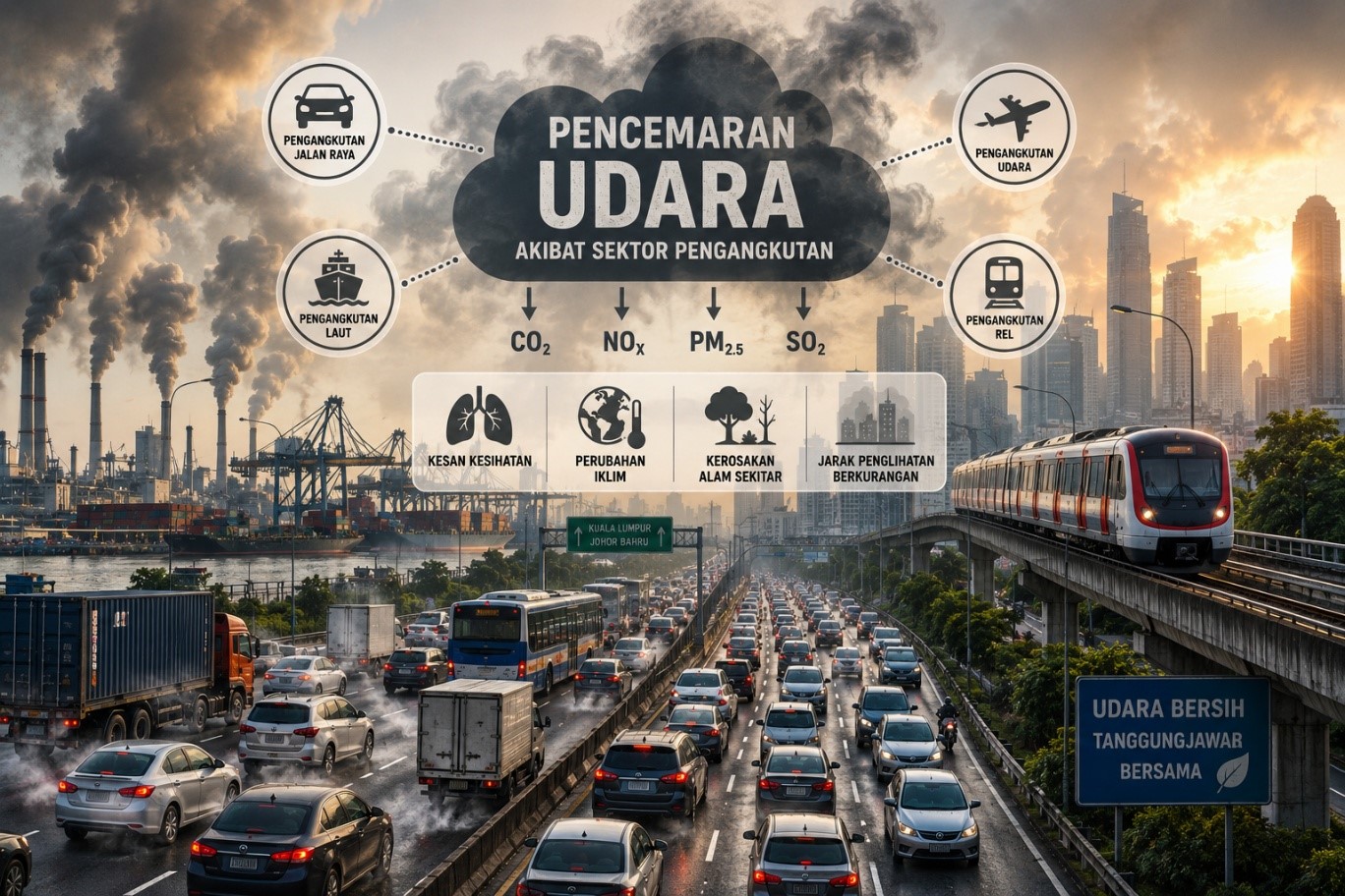 Pengangkutan Moden dan Cabaran Kualiti Udara