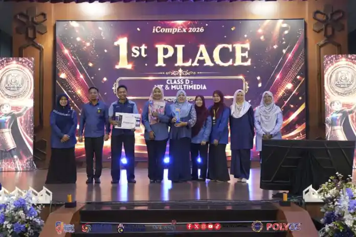 Luar biasa! POLIMAS gema pentas dunia, sapu bersih Trofi i-CompEx 2026