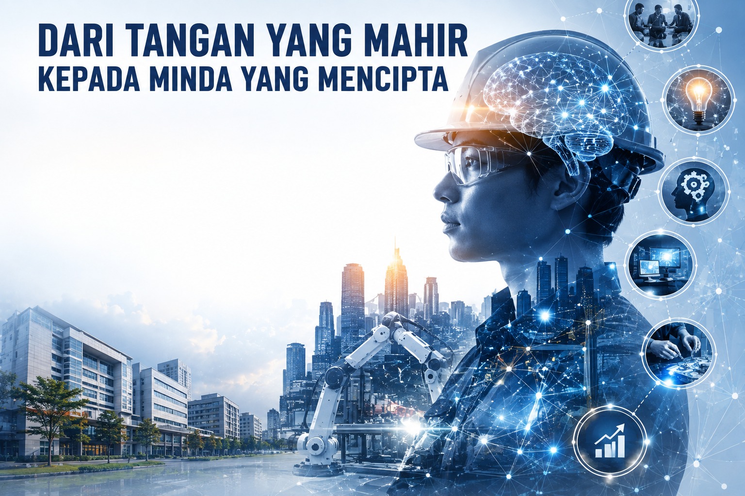 Dari tangan yang mahir kepada minda yang mencipta