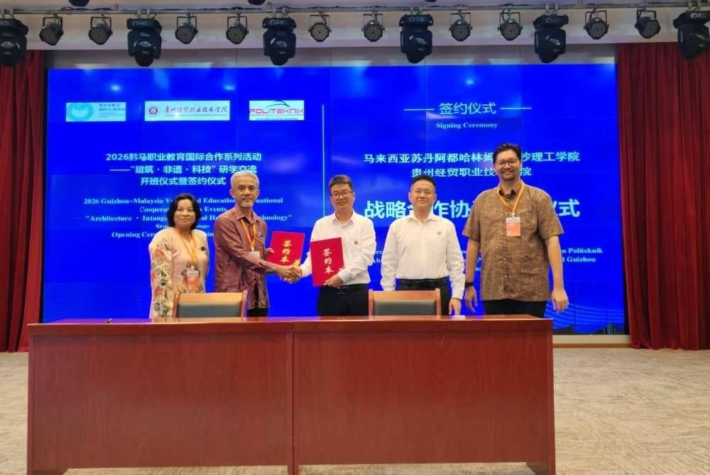 POLIMAS, institusi China meterai kerjasama perkasa TVET global
