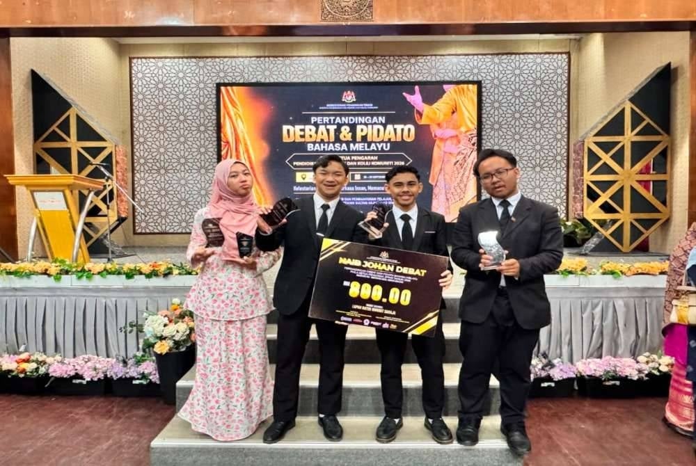 POLIMAS Rangkul Naib Johan, Empat Anugerah Pendebat Terbaik