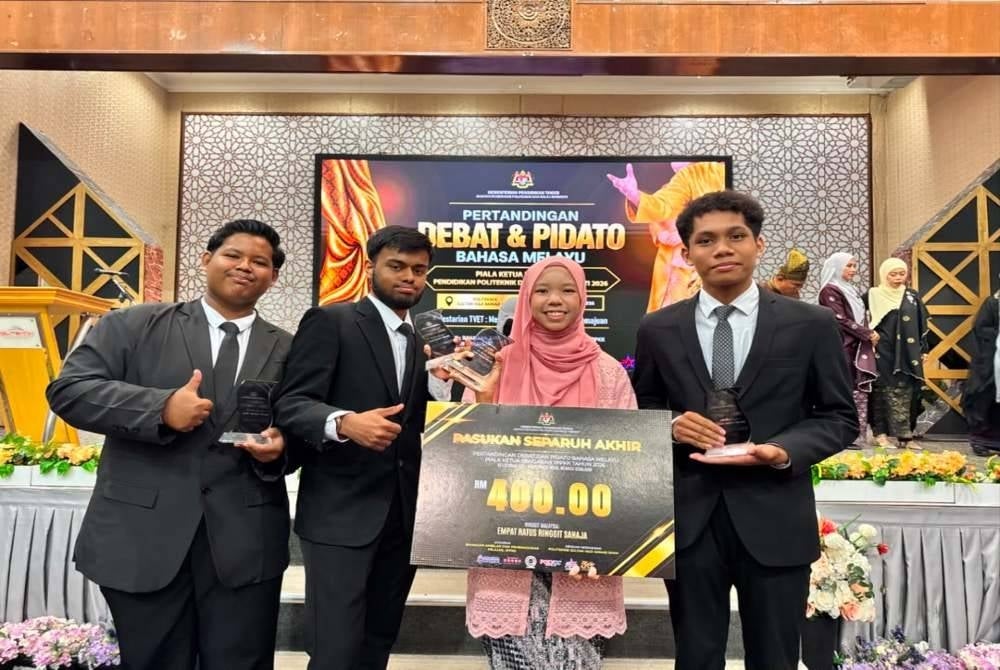POLIMAS rangkul naib johan, sapu empat Anugerah Pendebat Terbaik