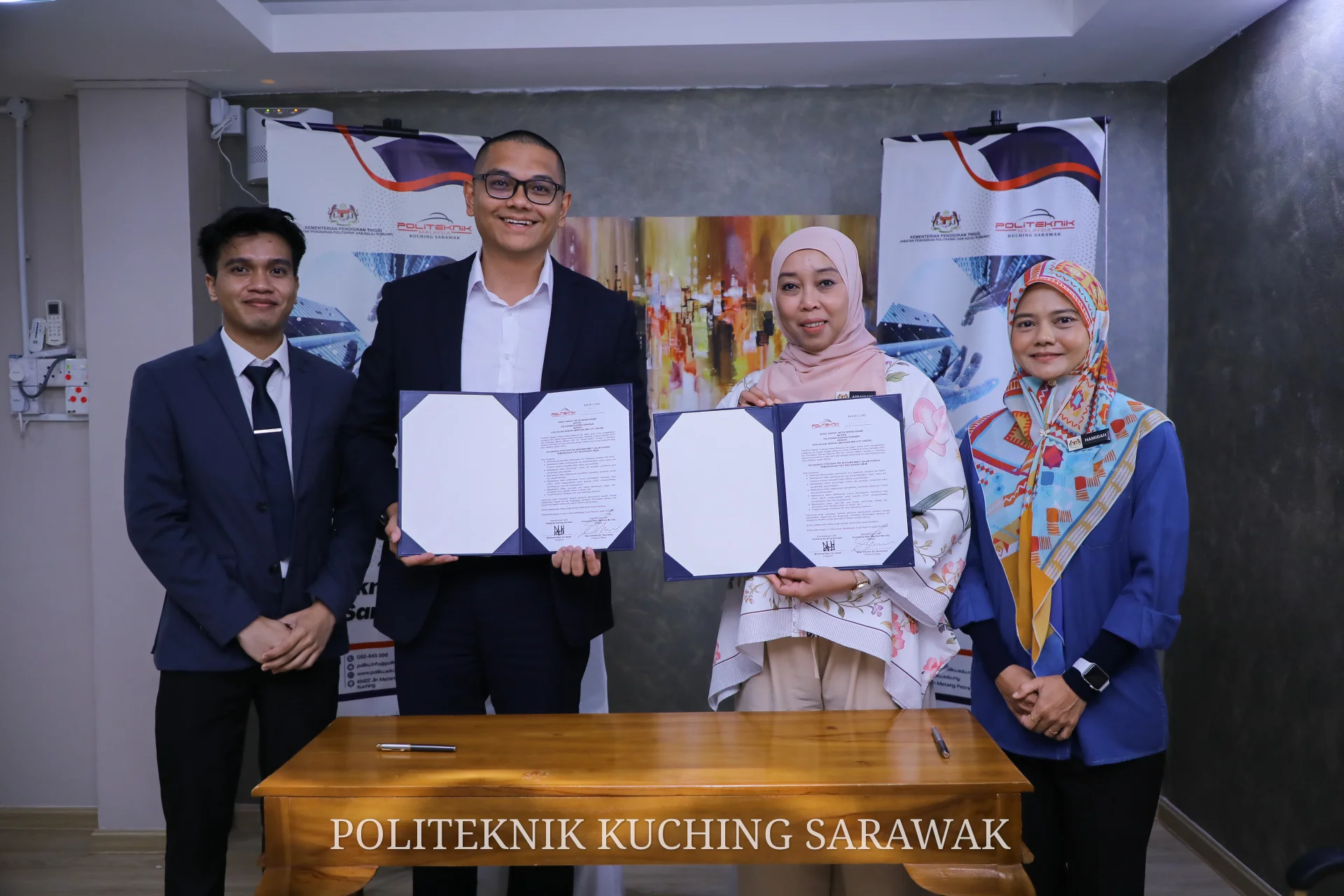 Keratan Akhbar: Mercure Miri, Politeknik Kuching join forces to prepare future hospitality talent