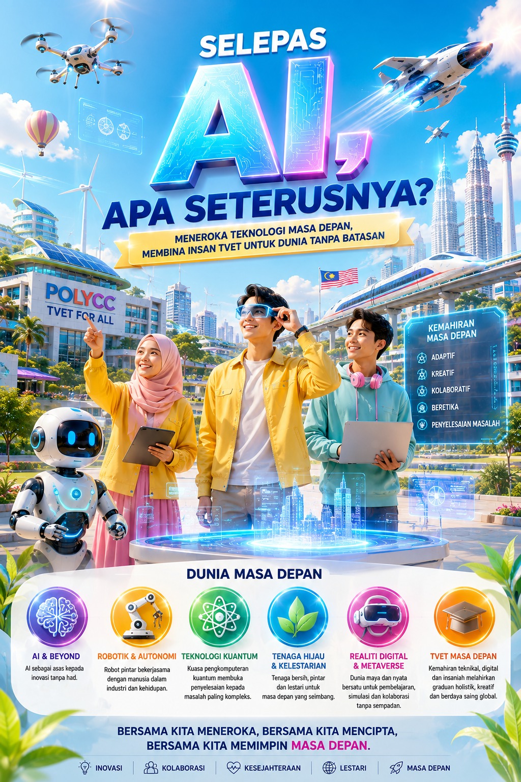 Bolehkah Malaysia menjadi destinasi TVET dunia? Daripada kampus tempatan kepada Hab Kemahiran, Teknologi dan Inovasi Antarabangsa