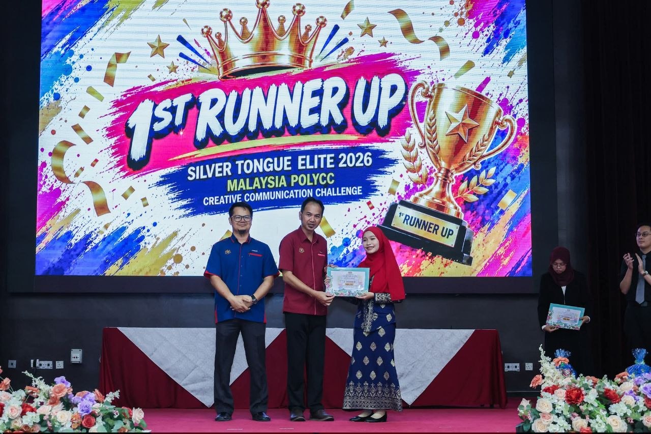 KOLEJ KOMUNITI KOTA TINGGI RAIH NAIB JOHAN GRAND FINALE SILVER TONGUE ELITE 2026: MALAYSIA POLYCC CREATIVE COMMUNICATION CHALLENGE