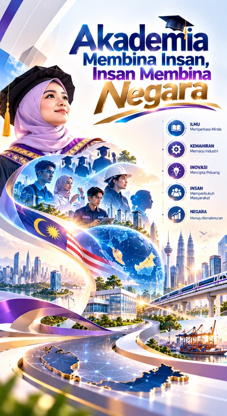 Akademia membina insan, insan membina negara