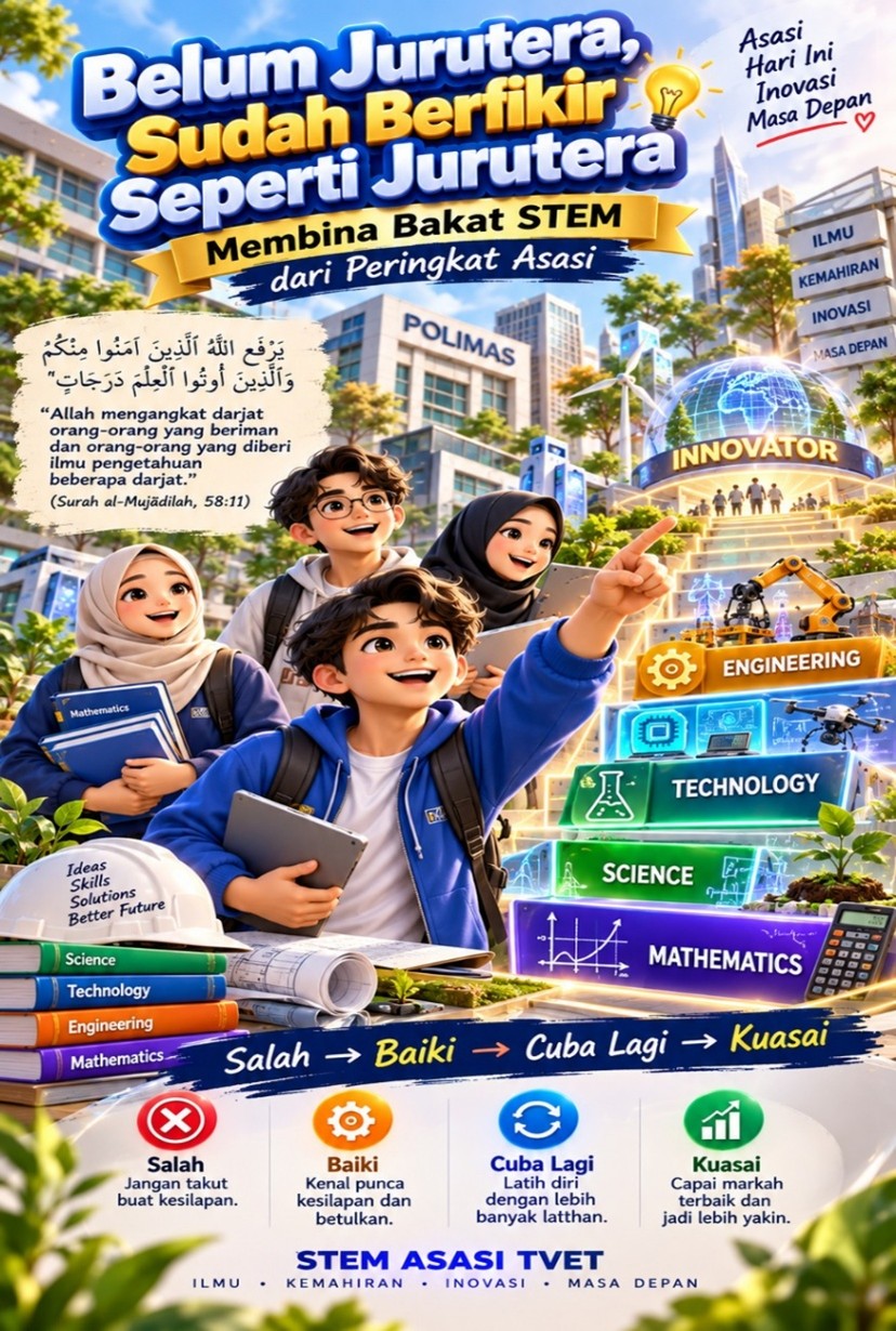 Belum jurutera sudah berfikir seperti jurutera